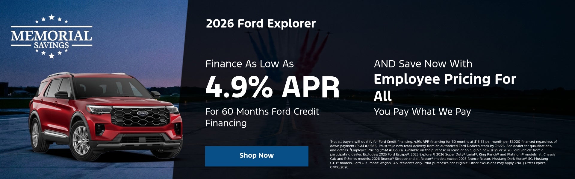 2026 Ford Explorer