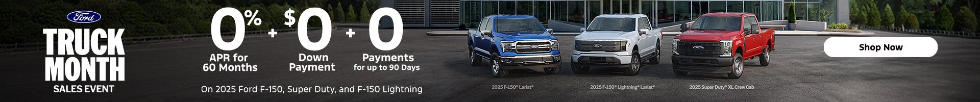 Truck month sales event
